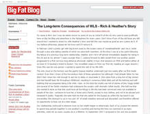 Tablet Screenshot of bigfatblog.com